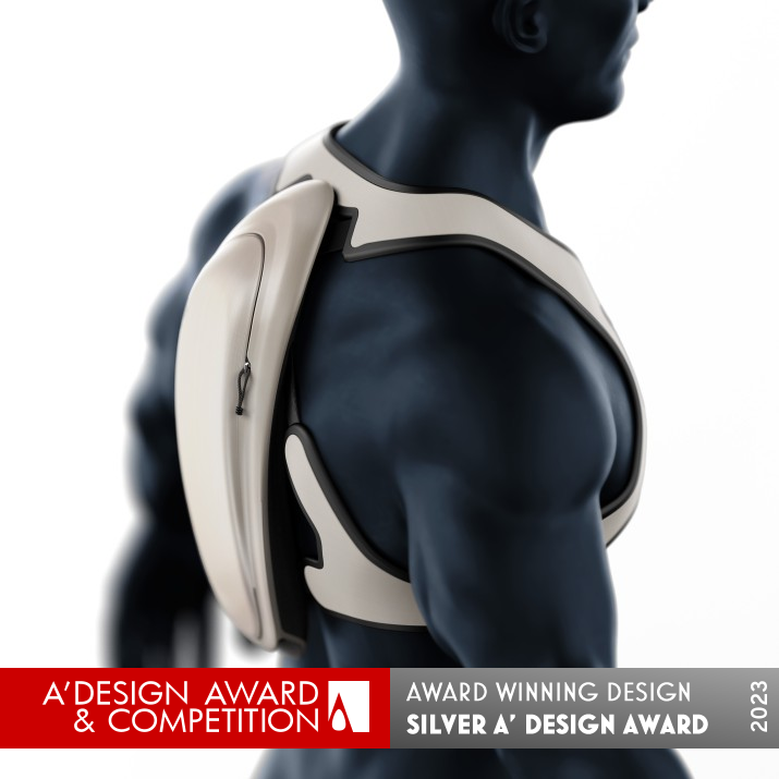 Hydrospine Freediving Weight by Ludovic Lahccen and Raoul Morel Silver Sporting Goods, Fitness and Recreation Equipment Design Award Winner 2023 