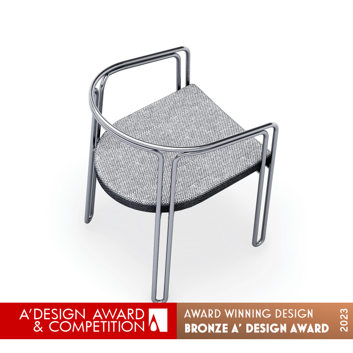 One Stroke Chair by Masuo Fujimura Bronze Furniture Design Award Winner 2023 