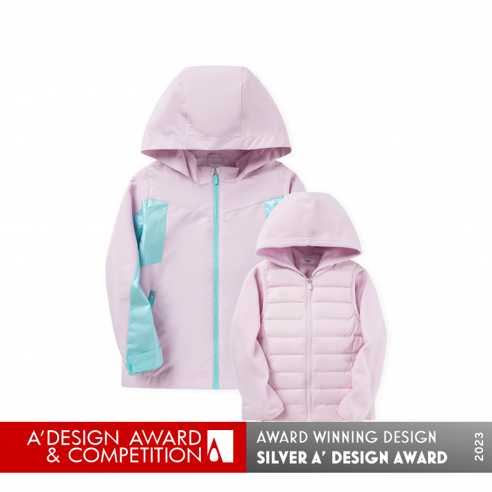 Down Jackets Clothing by Yubao Jia and Yaoyao Wang Silver Baby, Kids' and Children's Products Design Award Winner 2023 