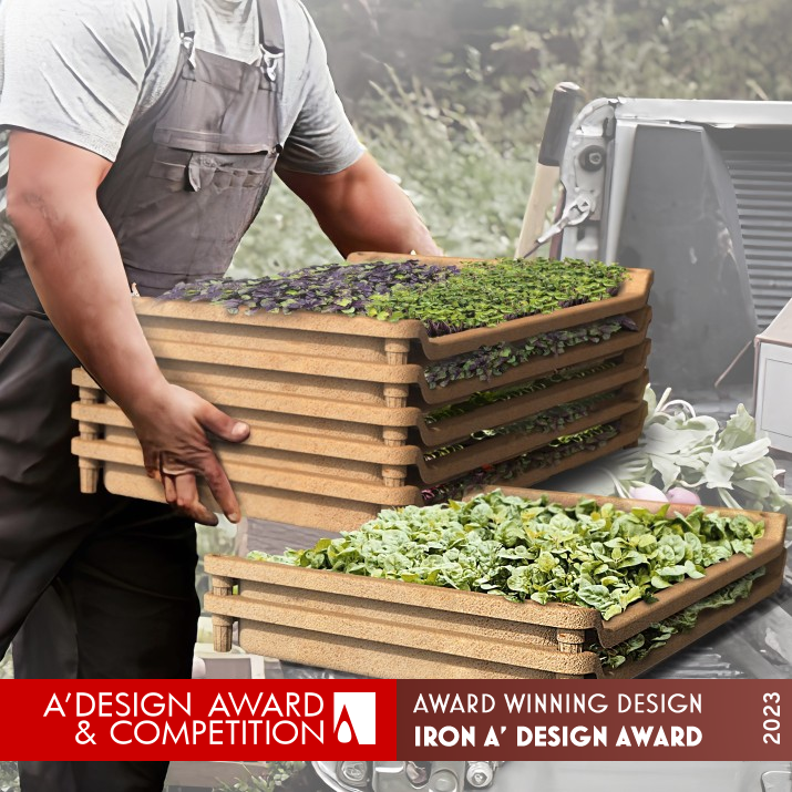 Luf Seedling Trays by Industrial Design College of LAFA Iron Sustainable Products, Projects and Green Design Award Winner 2023 