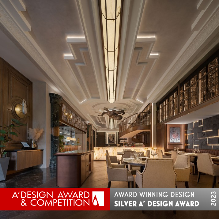 Stonesal Restaurant by Jeffrey Zee Silver Interior Space and Exhibition Design Award Winner 2023 