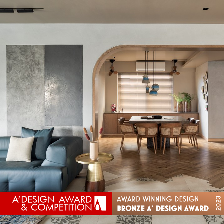 Rustic Zen Private Home by Prashant Chauhan Bronze Interior Space and Exhibition Design Award Winner 2023 