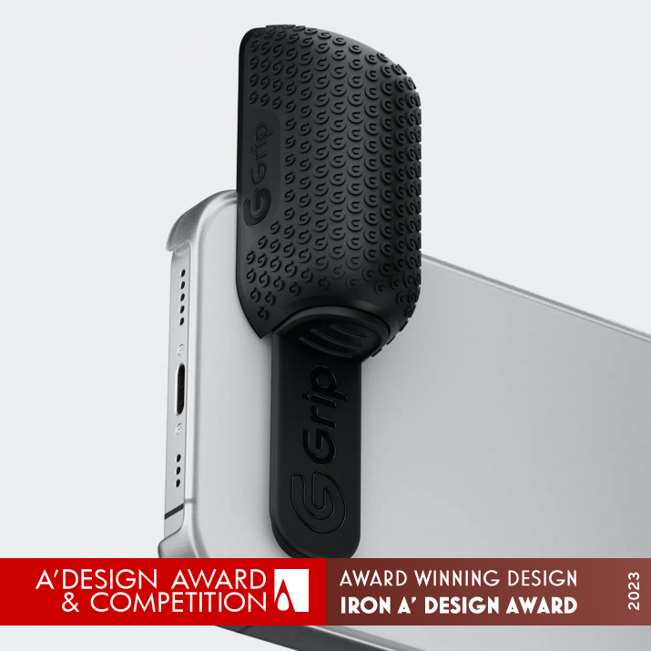 G-Grip Mobile Phone Shutter Button by Greg Williams Iron Camera and Photography Equipment Design Award Winner 2023 