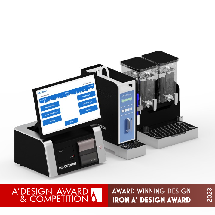 Milcotech Multifunctional Sale System by Innovation and Design Tech of Nile University Iron Meta, Strategic and Service Design Award Winner 2023 