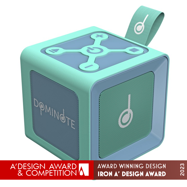 Dominote Bluetooth Speaker by Vasil Velchev Iron Audio and Sound Equipment Design Award Winner 2023 