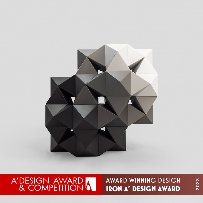Trido Magnetic Building Blocks by Artur Tikhonenko Iron Homeware Design Award Winner 2023 