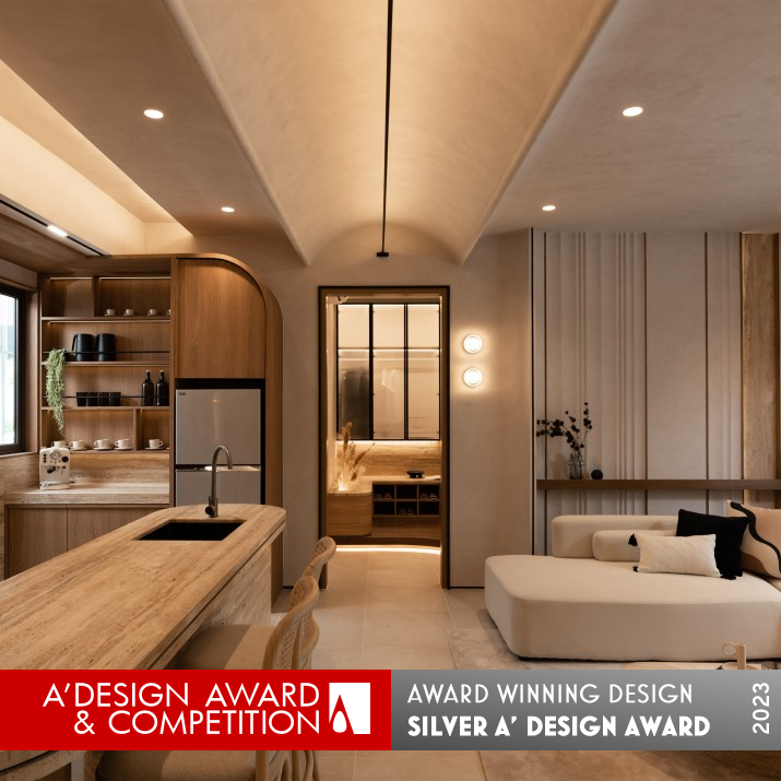 Curvo Show Unit by Line2pixels Studio Silver Interior Space and Exhibition Design Award Winner 2023 