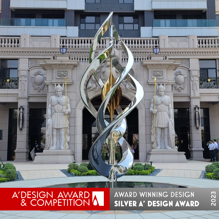 Dance with Life Public Art by Kuo-Hsiang Kuo Silver Fine Arts and Art Installation Design Award Winner 2023 