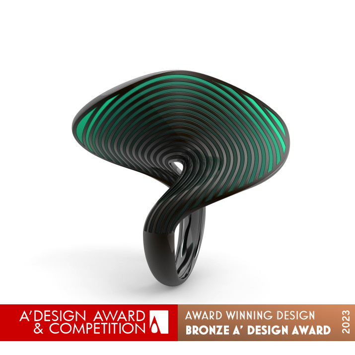 Affinity Ring by Ensieh Yazdani Bronze Jewelry Design Award Winner 2023 