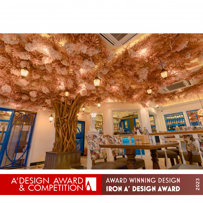 Rommania Restaurant by Devesh Pratyay Iron Interior Space and Exhibition Design Award Winner 2023 