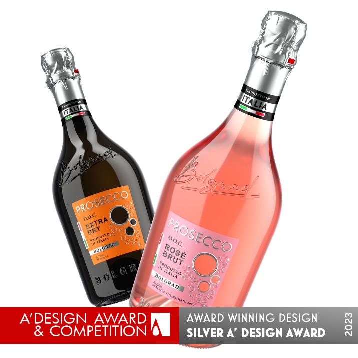 Bolgrad Sparkling Wine by Valerii Sumilov Silver Packaging Design Award Winner 2023 