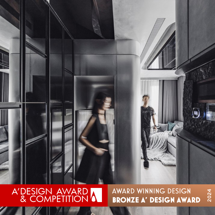Flowing Nature Residential Interior Design by Liao Zhe-wei Bronze Interior Space and Exhibition Design Award Winner 2024 