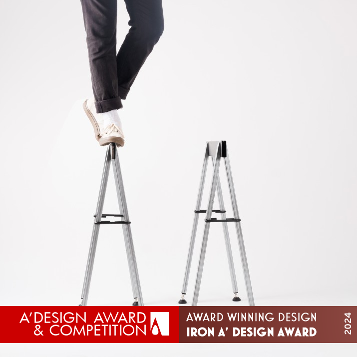 Leika Metal Trestles by Nimrod Shani Iron Furniture Accessories, Hardware and Materials Design Award Winner 2024 