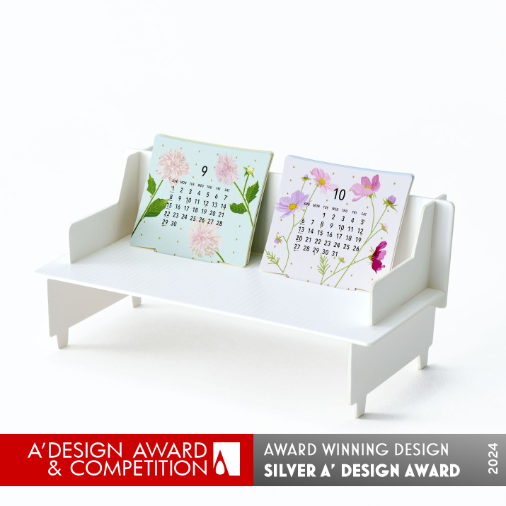 Sofa Calendar by Katsumi Tamura Silver Graphics, Illustration and Visual Communication Design Award Winner 2024 