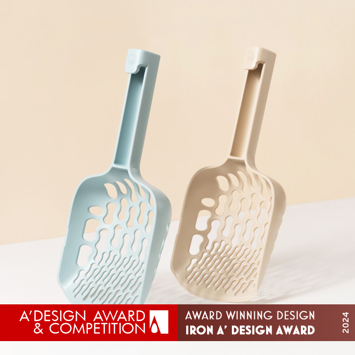 Infinity Cat Litter Scoop by Planddo Co., Ltd. Iron Pet Care, Toys, Supplies and Products for Animals Design Award Winner 2024 