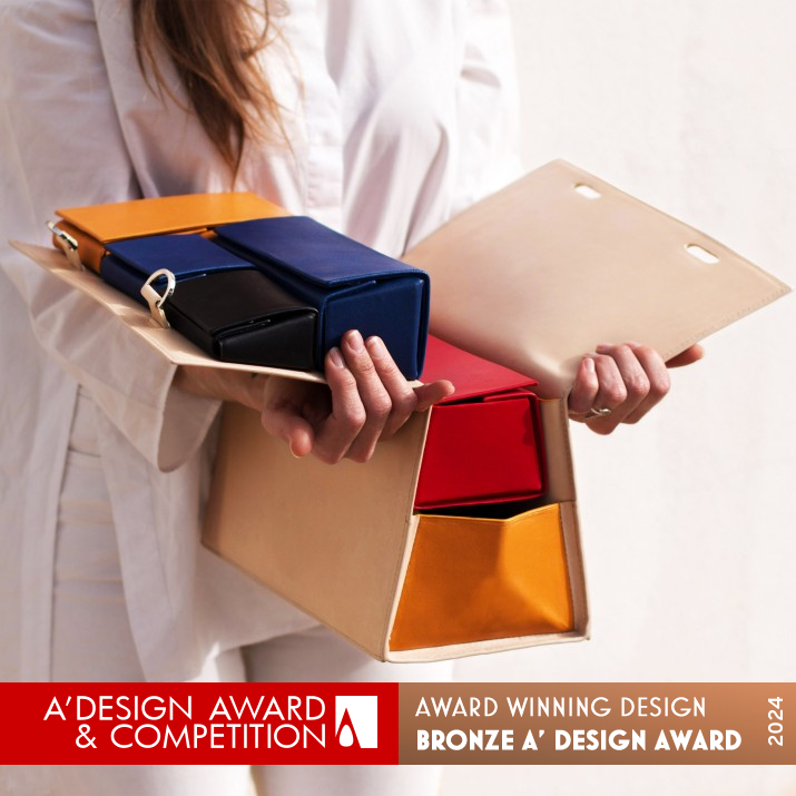 Switchbag Backpack by Stephanie Branco Bronze Fashion and Travel Accessories Design Award Winner 2024 