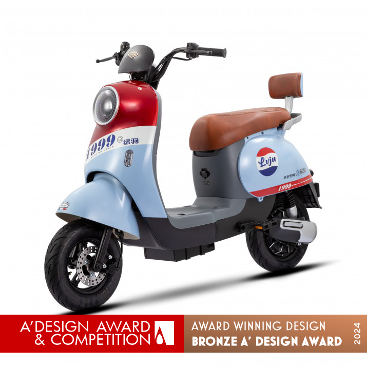 Luna Electric Scooter by Zhejiang Lv Ju Vehicle Industry Co., Ltd Bronze Scooter Design Award Winner 2024 