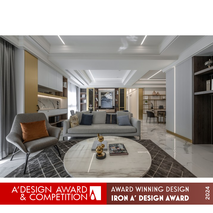Exclusive Privilege Residence by Chun-Chiao Wu Iron Interior Space and Exhibition Design Award Winner 2024 