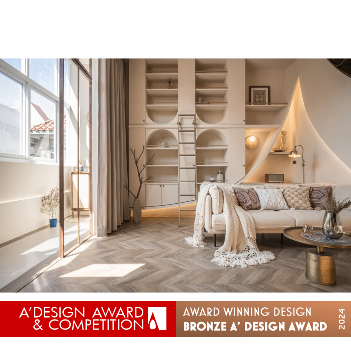 Spring Reflection Residential Interiors  by Yan De Jiang Bronze Interior Space and Exhibition Design Award Winner 2024 
