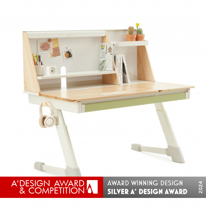 Explorer Multifunctional Study Desk by Fei Panyan Silver Baby, Kids' and Children's Products Design Award Winner 2024 