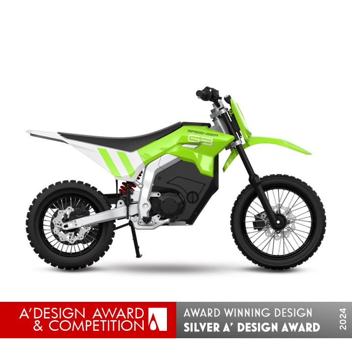 Greenger G3 Electric Dirtbike by Zhu Fanhui Silver Motorcycle Design Award Winner 2024 