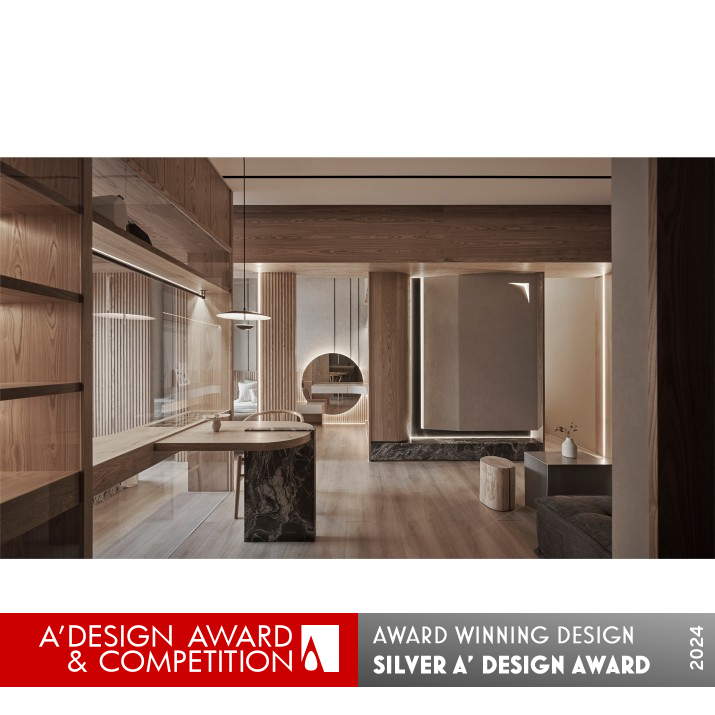 Cohesion Residential Sample House by Andersen Chiu Silver Interior Space and Exhibition Design Award Winner 2024 