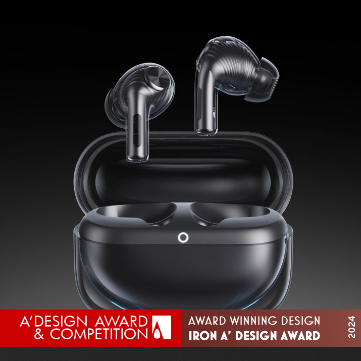 Oraimo Free Pods Pro2 Bluetooth Headset by Shenzhen Transsion Holdings Co., Limited Iron Audio and Sound Equipment Design Award Winner 2024 