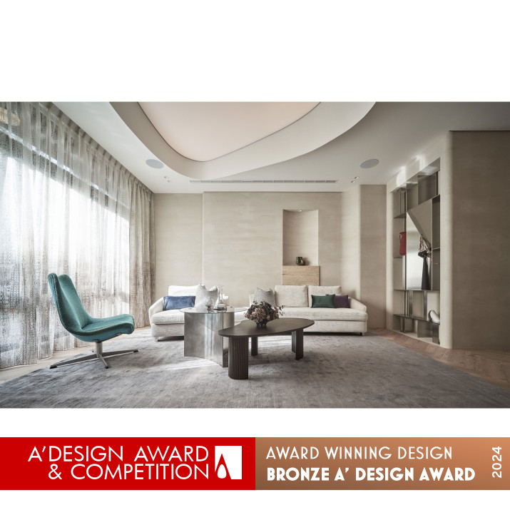 Lush Purline House Interior Design by Hsin Ting Weng Bronze Interior Space and Exhibition Design Award Winner 2024 