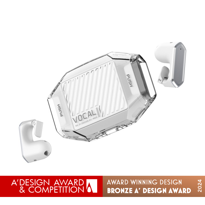 NE01 Openbuds TWS Earphones by Yuze Li Bronze Audio and Sound Equipment Design Award Winner 2024 