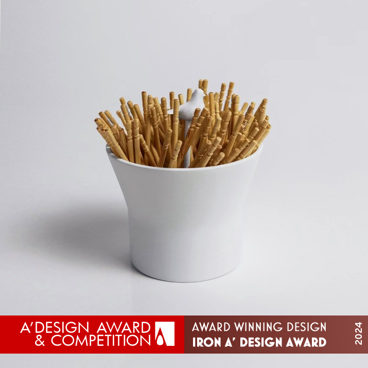 Birdhouse Nest Toothpick Box by Di Lu Iron Homeware Design Award Winner 2024 