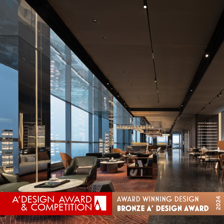 Royal Courtesy Notability Sales Office by Crystal Lee Bronze Interior Space and Exhibition Design Award Winner 2024 