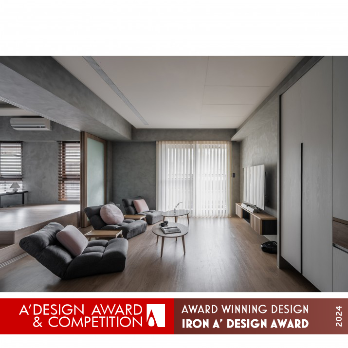 Bathing Forest Residential Apartment by Ting Jin Wang Iron Interior Space and Exhibition Design Award Winner 2024 