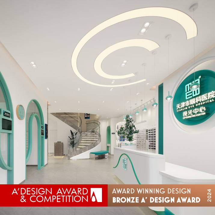 Beichen Optometric Center by Ke Luo Bronze Interior Space and Exhibition Design Award Winner 2024 
