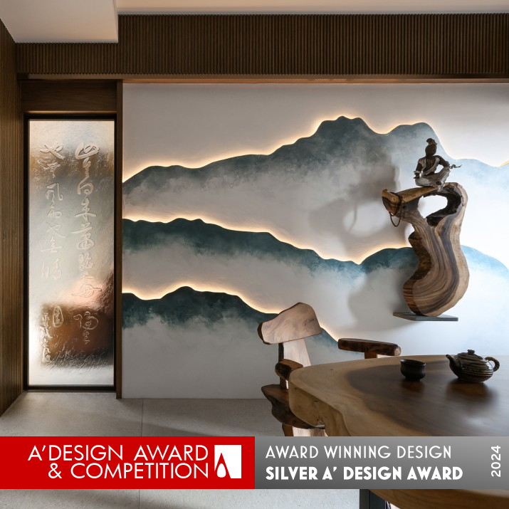 Spirit of Stillness Apartment by Chewen Chou and Hsaio Yin Lin Silver Interior Space and Exhibition Design Award Winner 2024 
