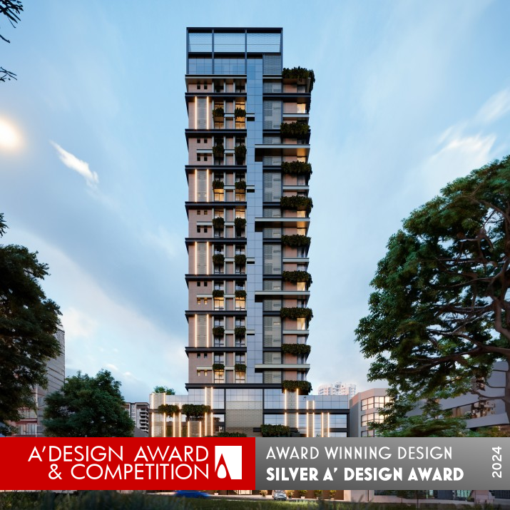 Twenty Five Street Home Residential and Commercial Building by Daniel de Amorim Silver Architecture, Building and Structure Design Award Winner 2024 