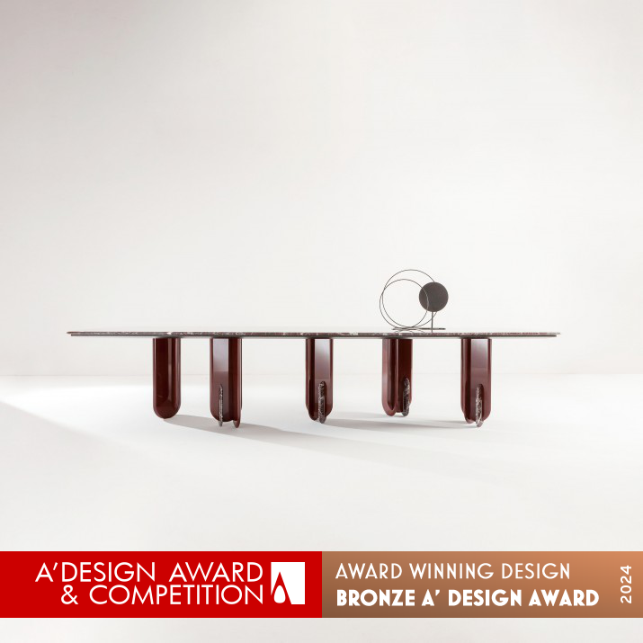 Talento Table by Edoardo Colzani Bronze Furniture Design Award Winner 2024 
