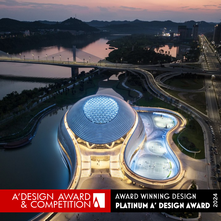 Nanbu Eye Gymnasium by Li Yang and Xu Haifeng Platinum Architecture, Building and Structure Design Award Winner 2024 