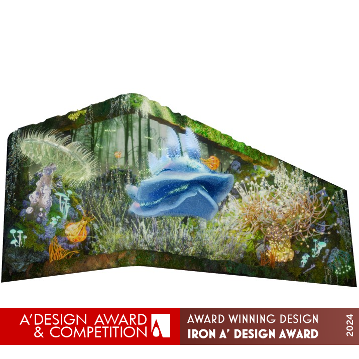 Extreme of Emptiness 3D Public Art by Haiyu Zheng Iron Computer Graphics, 3D Modeling, Texturing, and Rendering Design Award Winner 2024 