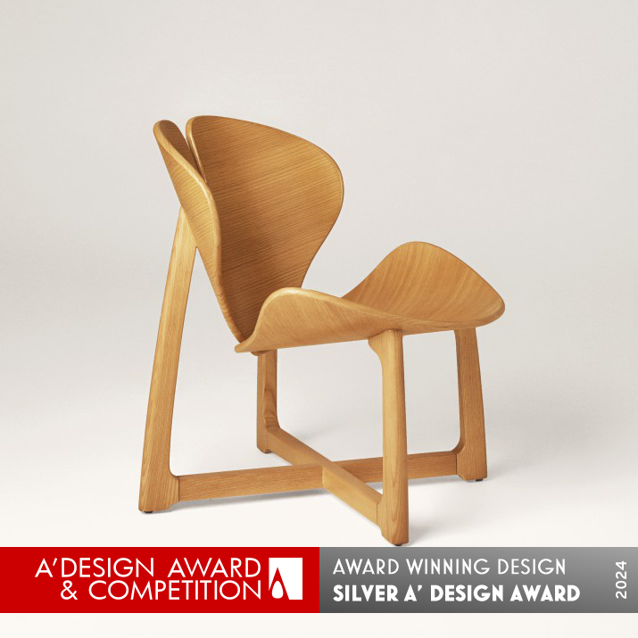 Alskar Lounge Chair by Danwei Zhao Silver Furniture Design Award Winner 2024 