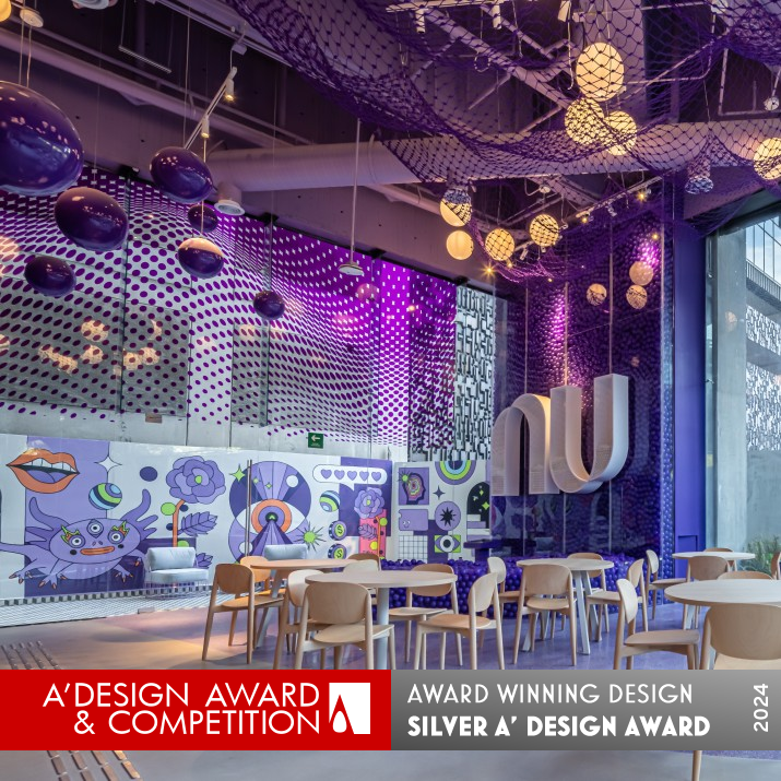 Nubank Corporate interior by Juan Carlos Baumgartner Silver Interior Space and Exhibition Design Award Winner 2024 