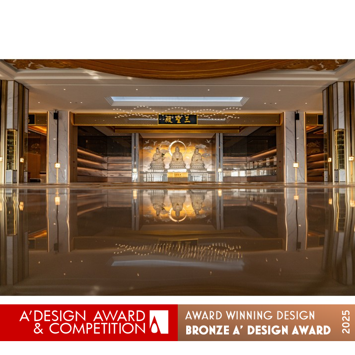 The Oriental Temple Reflective Space by Sw Chew and Km Chew Bronze Interior Space and Exhibition Design Award Winner 2025 
