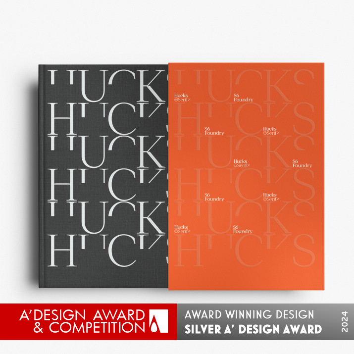 Hucks Serif Type Design and Specimen by Paul Robb Silver Graphics, Illustration and Visual Communication Design Award Winner 2024 