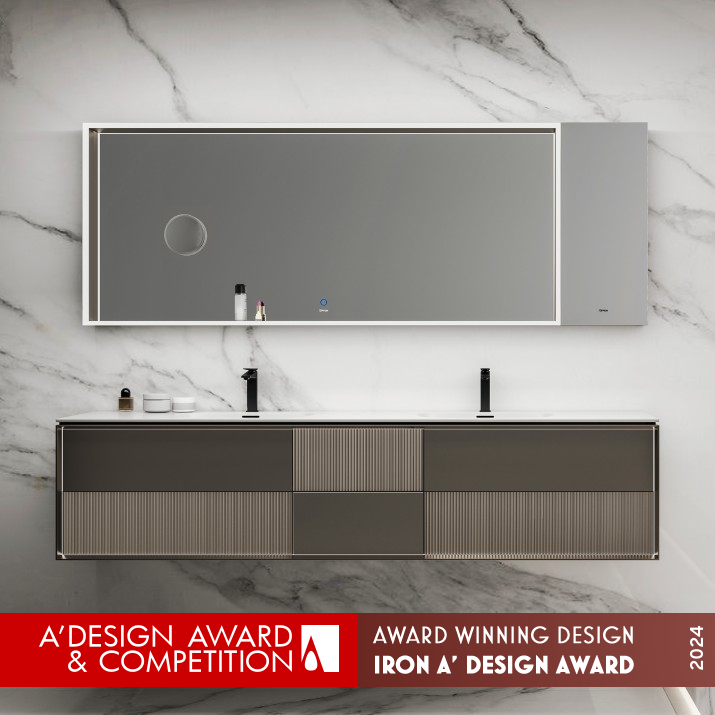 Geometry Bathroom Cabinets by Guangzhou Oppein Sanitary Ware Co.,Ltd Iron Bathroom Furniture and Sanitary Ware Design Award Winner 2024 