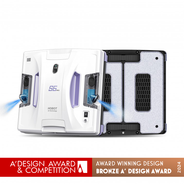 Hobot S6 Pro Window Cleaning Robot by Hobot Technology Inc. Bronze Home Appliances Design Award Winner 2024 