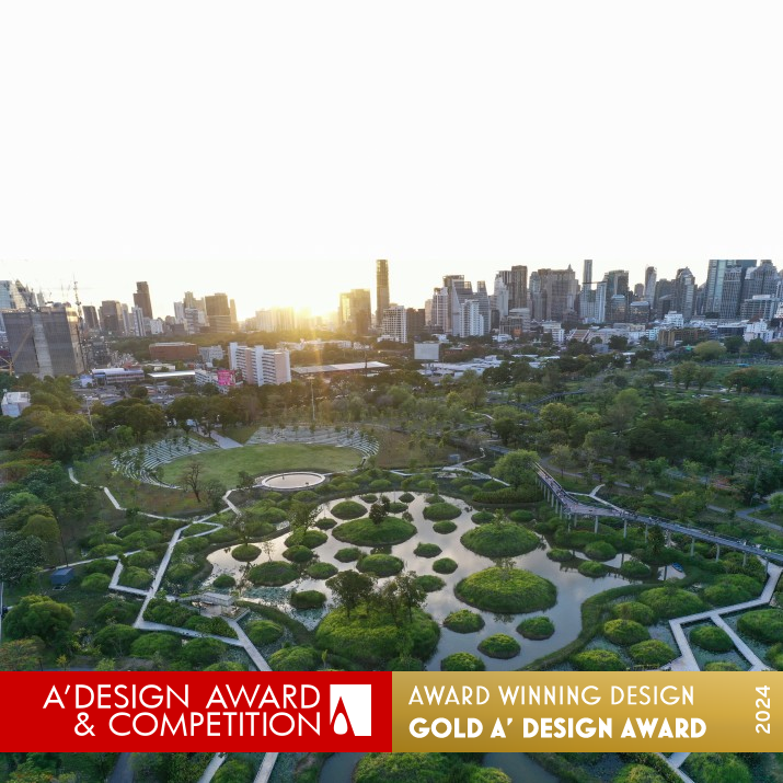 Benjakitti Forest Park by Arsomsilp and Turenscape Golden Landscape Planning and Garden Design Award Winner 2024 