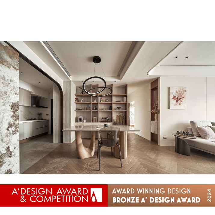 C'est La Vie Residential House by Yi Chun Chung Bronze Interior Space and Exhibition Design Award Winner 2024 