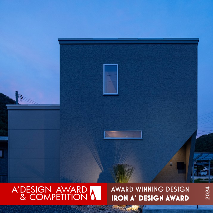 The Sliced House by Yukihiro Nakagawa Iron Architecture, Building and Structure Design Award Winner 2024 