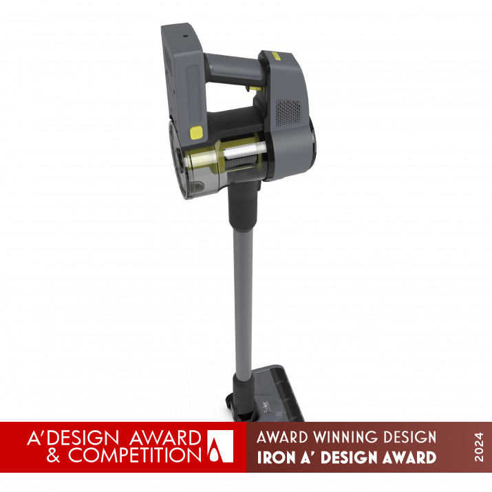 Stone Upright Vacuum Cleaner by Fatih Saruhan Iron Home Appliances Design Award Winner 2024 