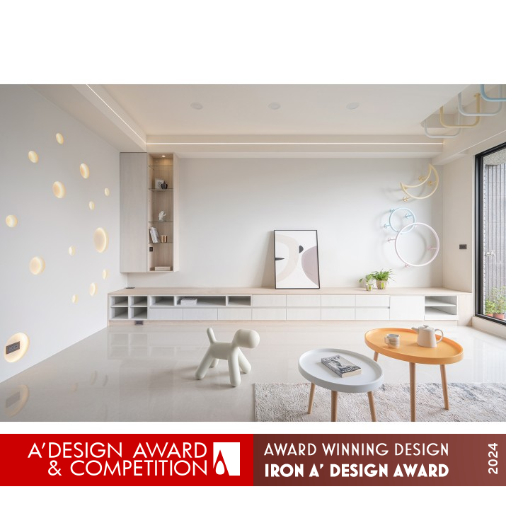 Childlike Vividness Residence by Yi Ting Liao Iron Interior Space and Exhibition Design Award Winner 2024 