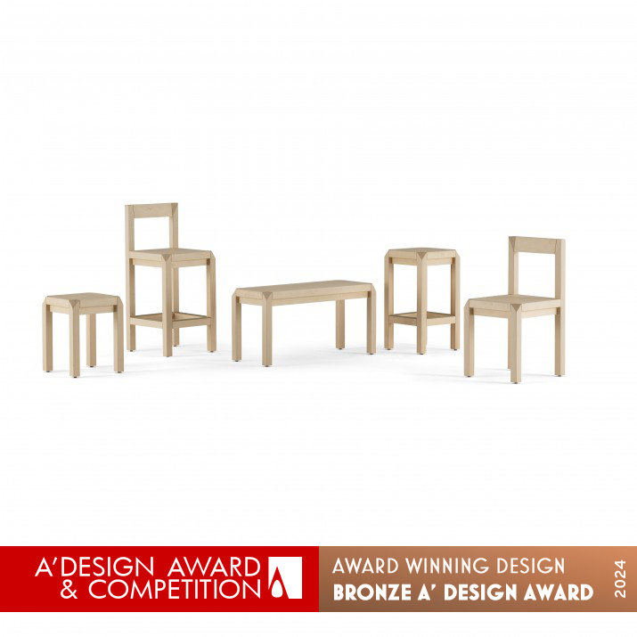 Collection Faceted Furniture by Viktor Palnychenko Bronze Furniture Design Award Winner 2024 